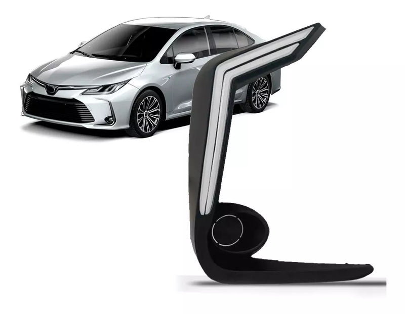 Farol Auxiliar (Milha) DRL Lado Direito Toyota Corolla | 2020 a 2023