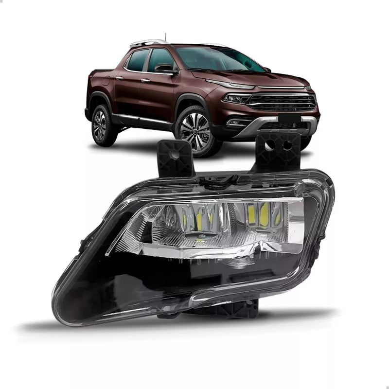 Farol Auxiliar (Milha) Lado Direito Led Fiat Toro | 2021 a 2023