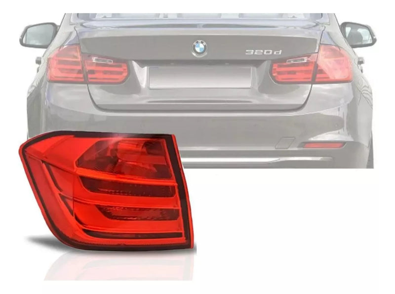 Lanterna Traseira Lado Esquerdo BMW Série 3 c/ Led  | 2013 a 2016