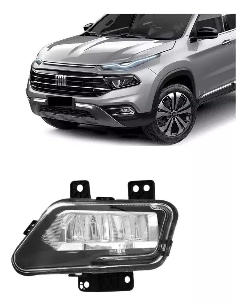 Farol Auxiliar (Milha) Lado Esquerdo Led Fiat Toro | 2021 a 2023